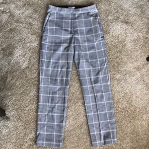 Plaid pants